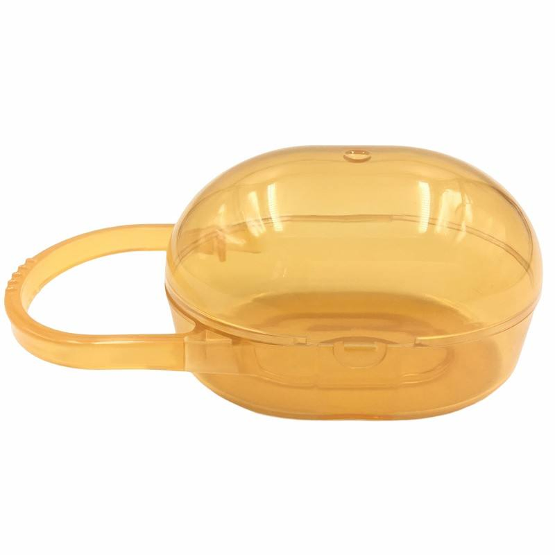 Portable Baby Dummy Soother Container Holder Pacifier Travel Case Storage Box