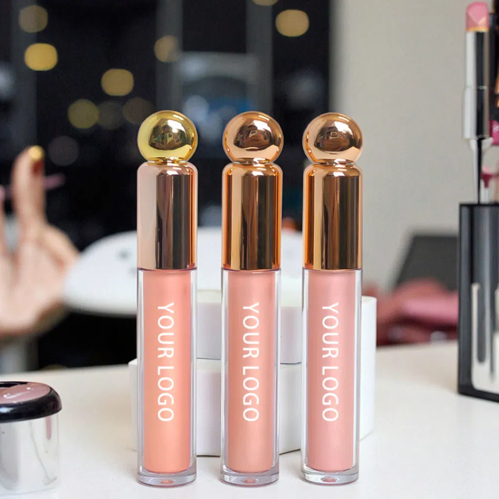 Стойкий розовый блеск для губ с высокой пигментацией