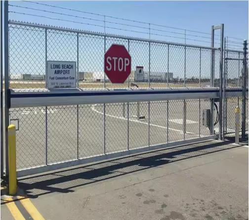 Cheap 8FT Black Chainlink Fence Chain Fence 2.5 Meters Height High Tensile Chain Link Fence for Railway