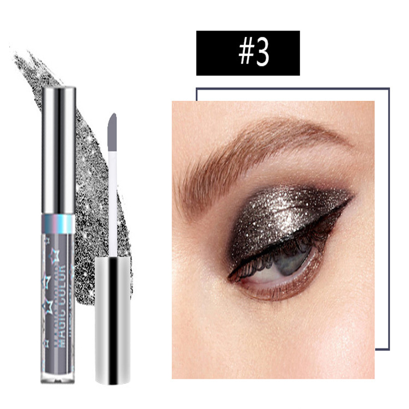 Factory Supply Long Lasting Waterproof Liquid Glitter Metallic Shimmer Sparkling for Eye