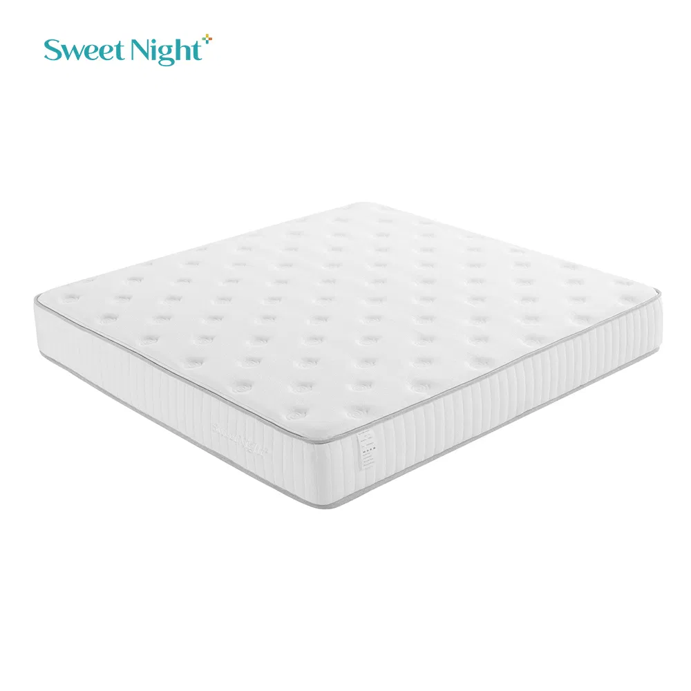 High Density Foam Bed Mattress Anti-Mite Pocket Spring Mattress for Hotel Use