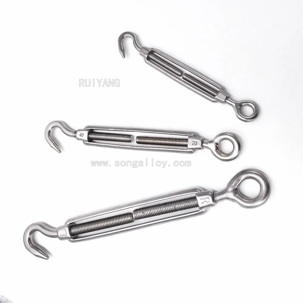 Fasteners Stainless Steel Turnbuckle DIN1480 for Riggings