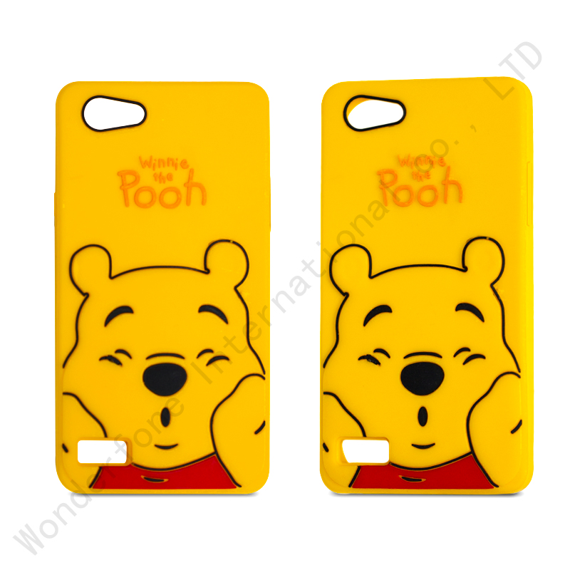 Hot Sale Pink Silicone Unicorn Cases for Moto G6 Plus