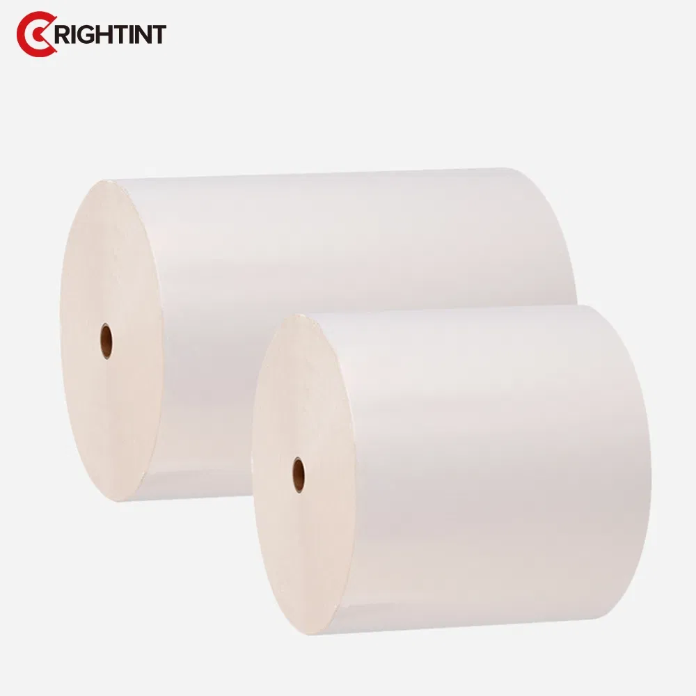 PP PET film label material for premium cosmetic bottle decoration label paper