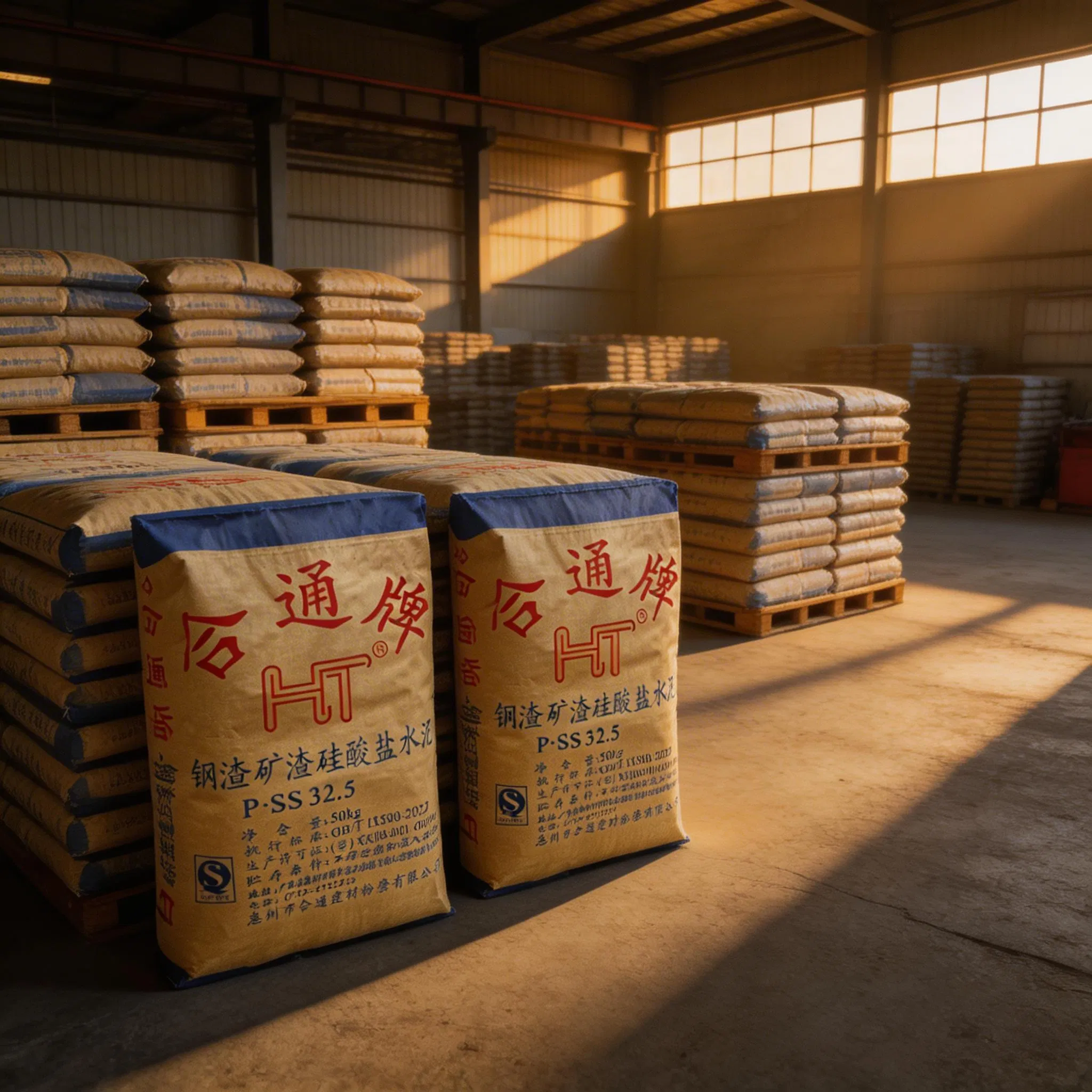 Portland Slag Cement P·Ss32.5 50kg for General Construction