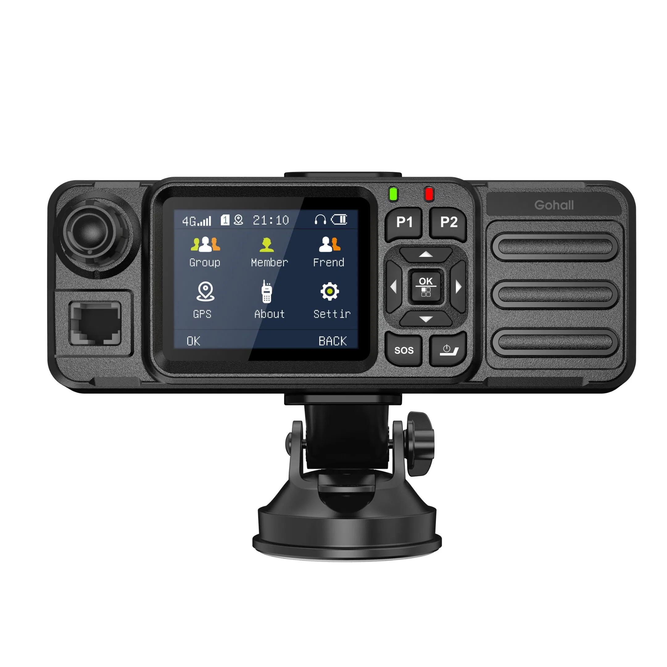 P8108 New Amateur Radio Transceiver Multifunctional Repeater with Sos for Car