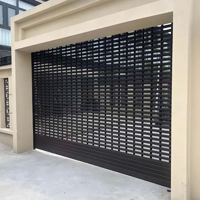 Quiet-Operating High Speed Aluminium Rollup Door for Villa Garage Silent Use