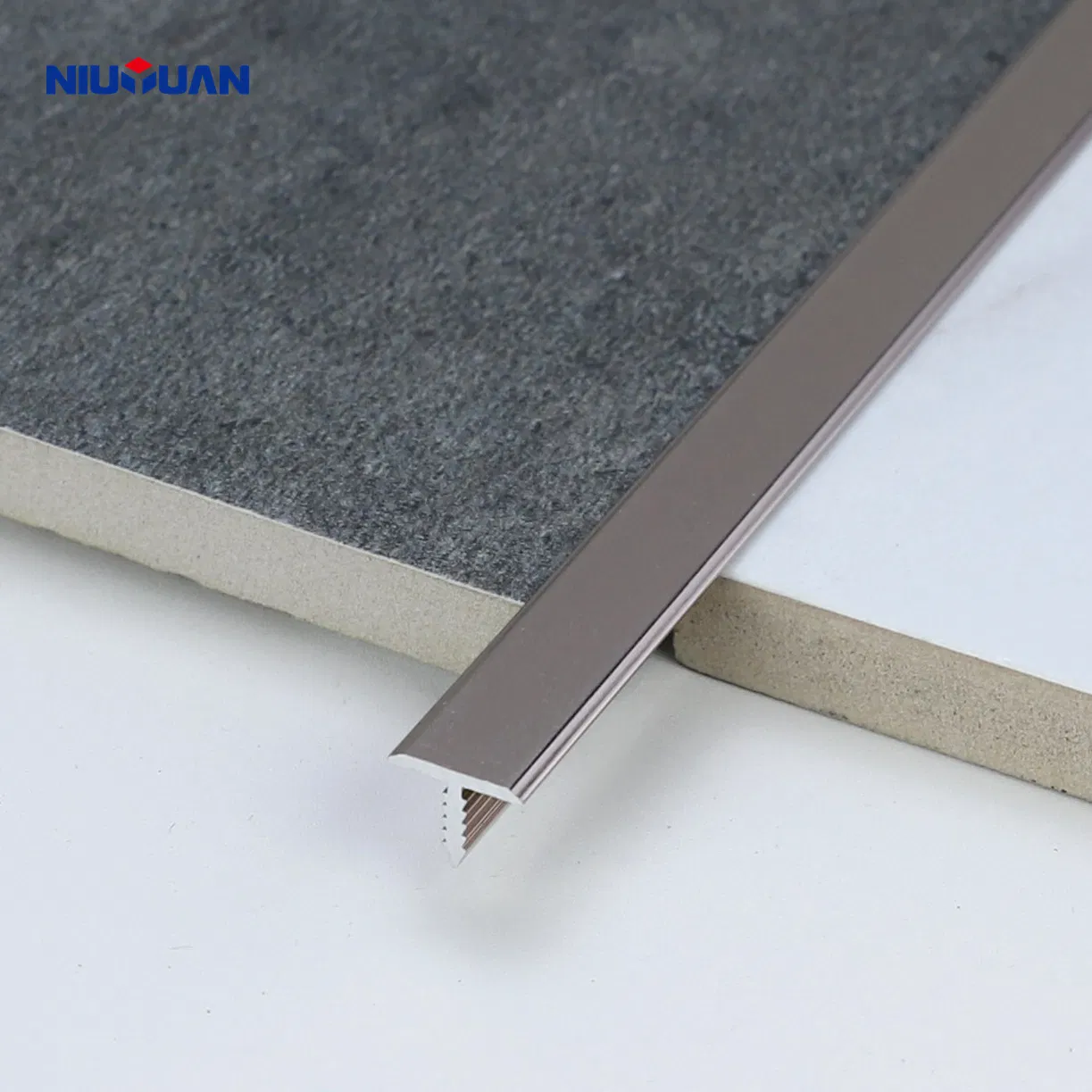 Ceramic Tiles Accessories Metal T Shaped Metal Tile Decorative Transition