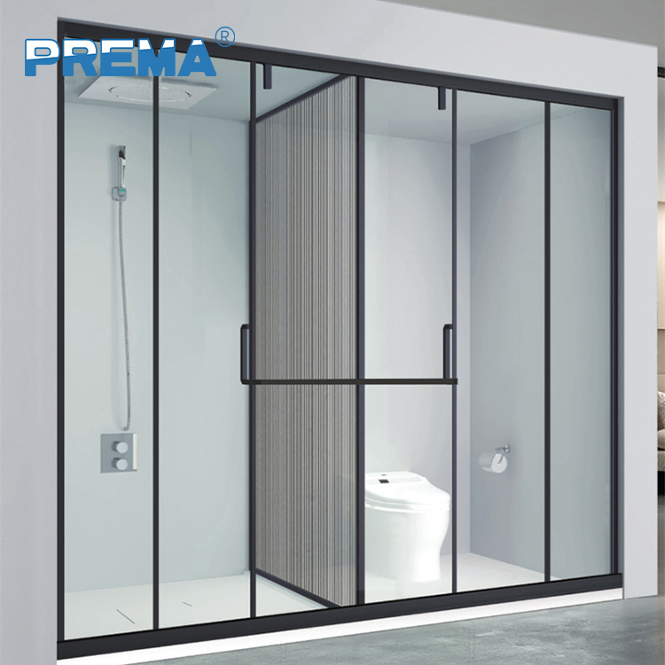 Good Quality Bathroom Tempered Glass Sliding or Hinges Shower Room