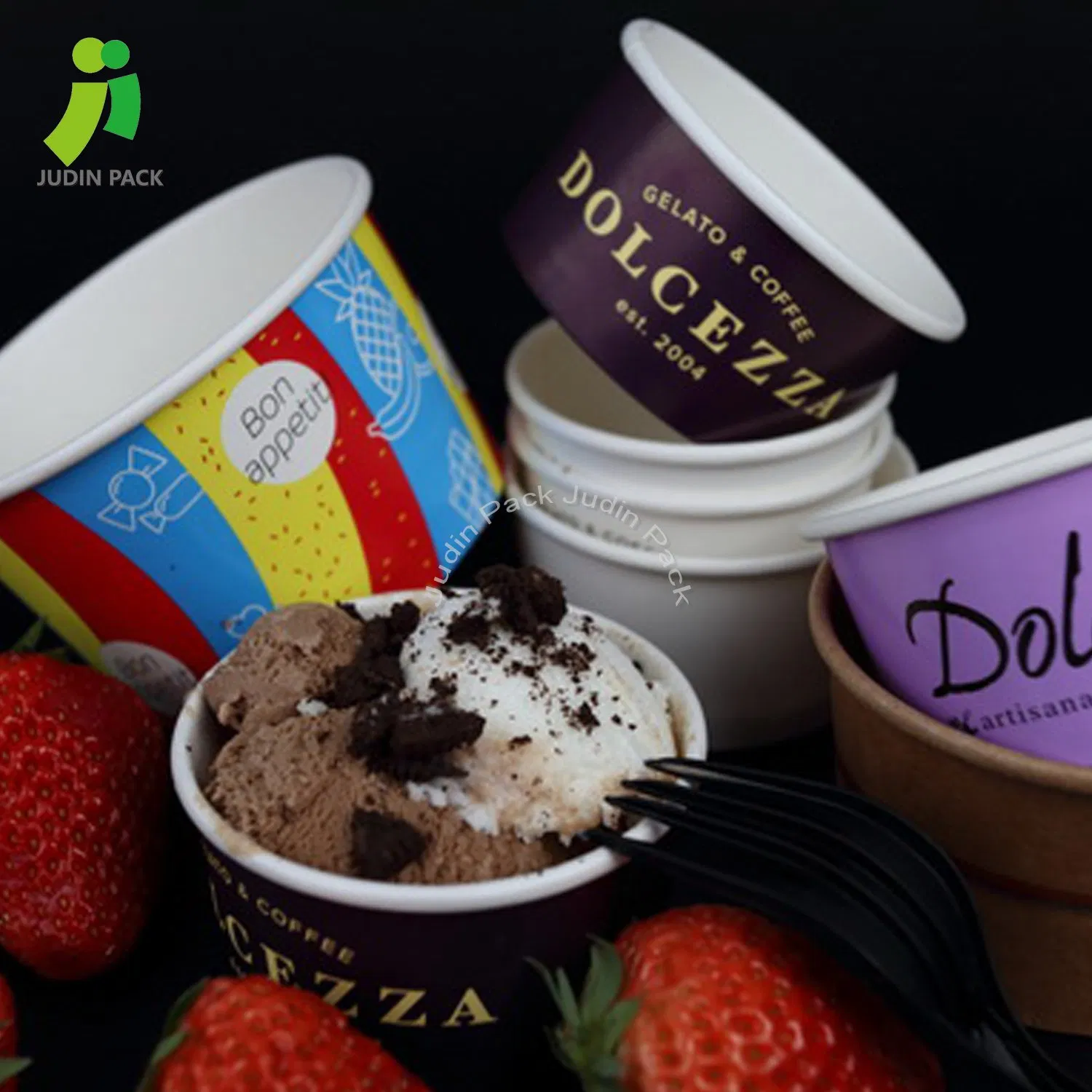 Paper Cold Cup Ice Cream Cup