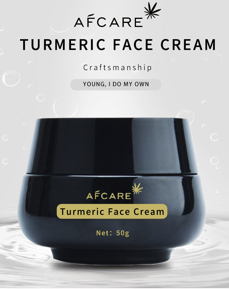 Anti-Inflammatory Anti-Acne Anti-Oxidant Brighten Skin Tone Turmeric Face Cream Israel Face Cream