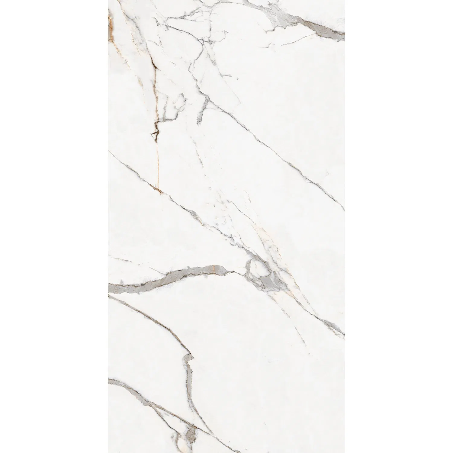 Residential Smooth Surface Stain-Resistant Polished Glazed Porcelain Marble Ceramic Floor Wall Tile