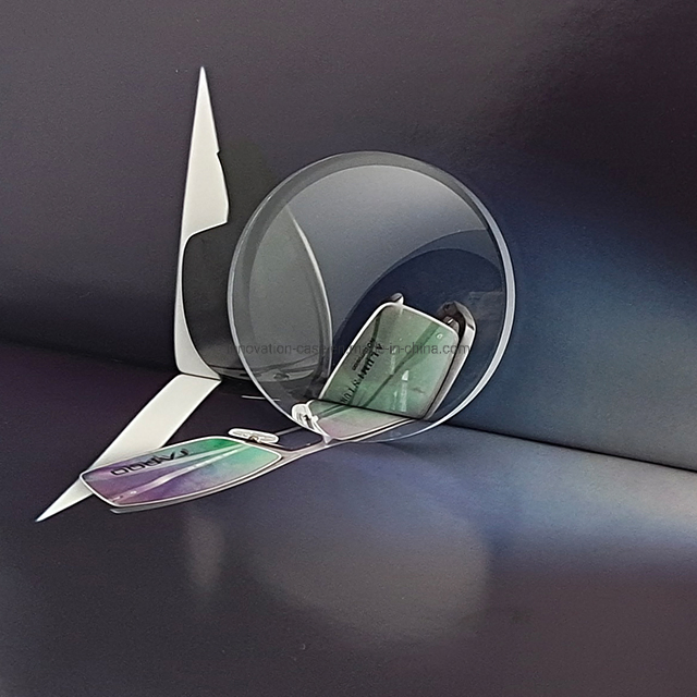 Factory 1.56 Blue Cut Semi-Finished Uncoated 72mm Optical Lens