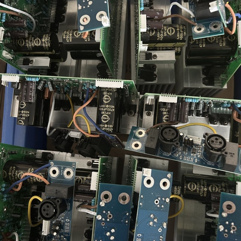 Domc Powermax 6210 Stereo Audio Amplifier with Pure Sound Professional Stereo Power Amplifier 1400W X 2 at 4ω, <0.5% Thd, Ultra-Thin 88mm Design