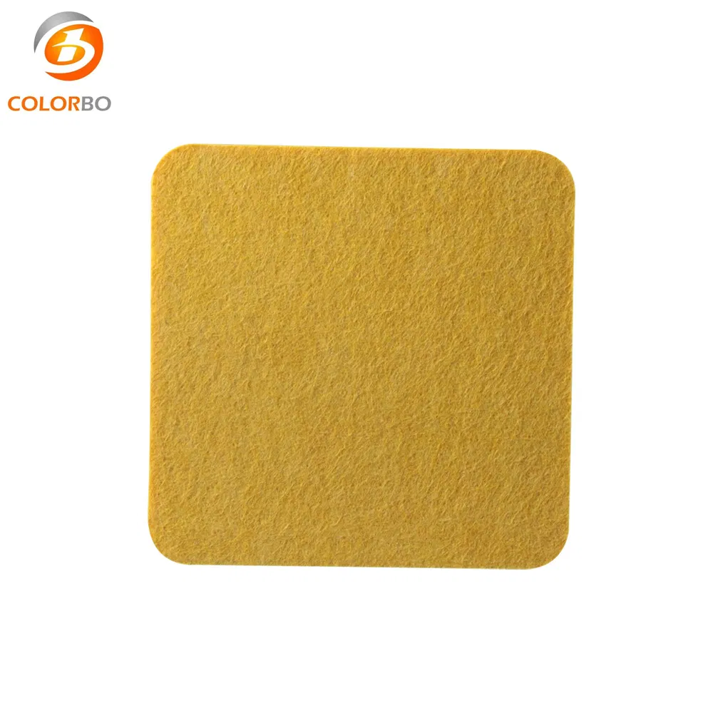 EN 13501 Polyester Acoustic Panels Wall Tiles