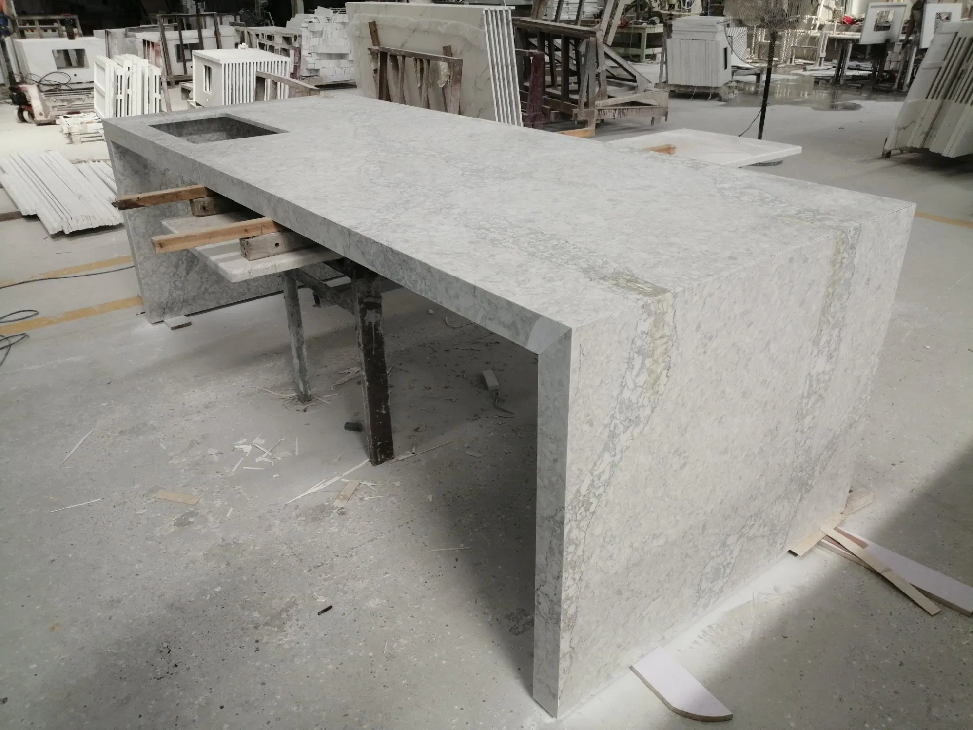 Zero Silica Quartz Engineered Stone for Safe, High-Quality Kitchen Benchtops & Interior Designs Solid Surface Countertops & Vanity Top
