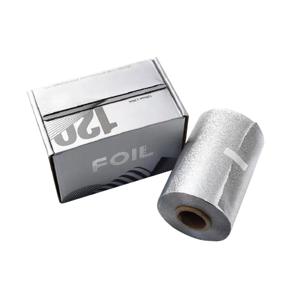 Фольга для волос алюминиевая в рулоне