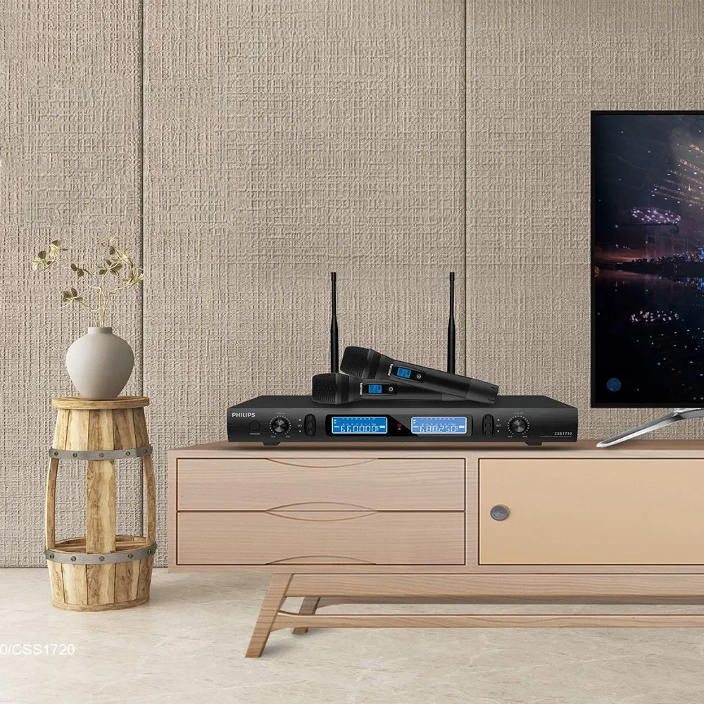 Philips Karaoke Dynamic UHF Handheld Wireless Microphone