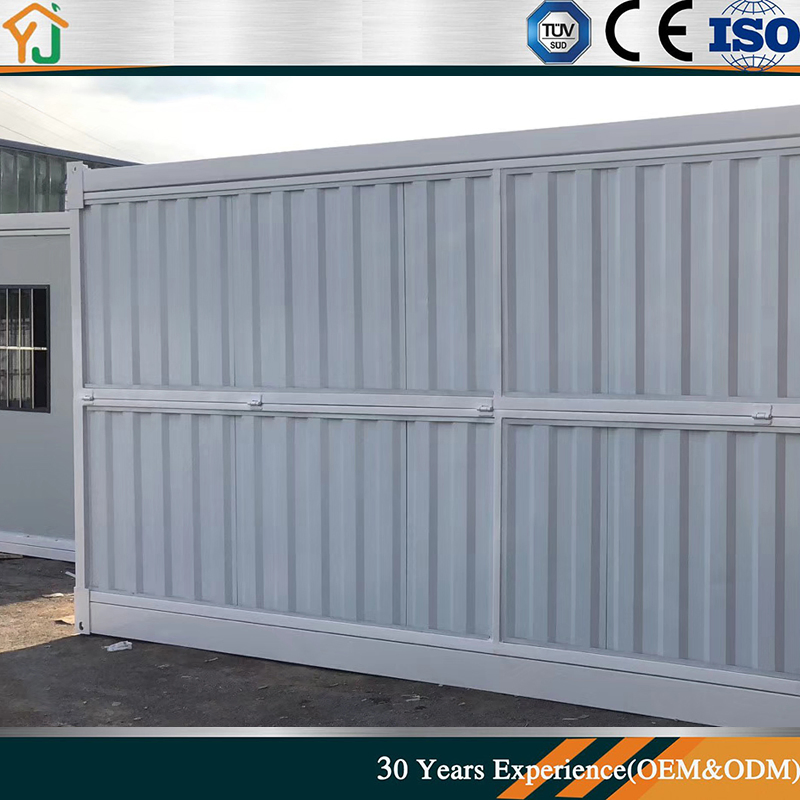 Portable and Foldable Houses, Simple Dormitories, Foldable and Easy to Install Prefabricated House Container House Steel Structure Mobile House Folding House