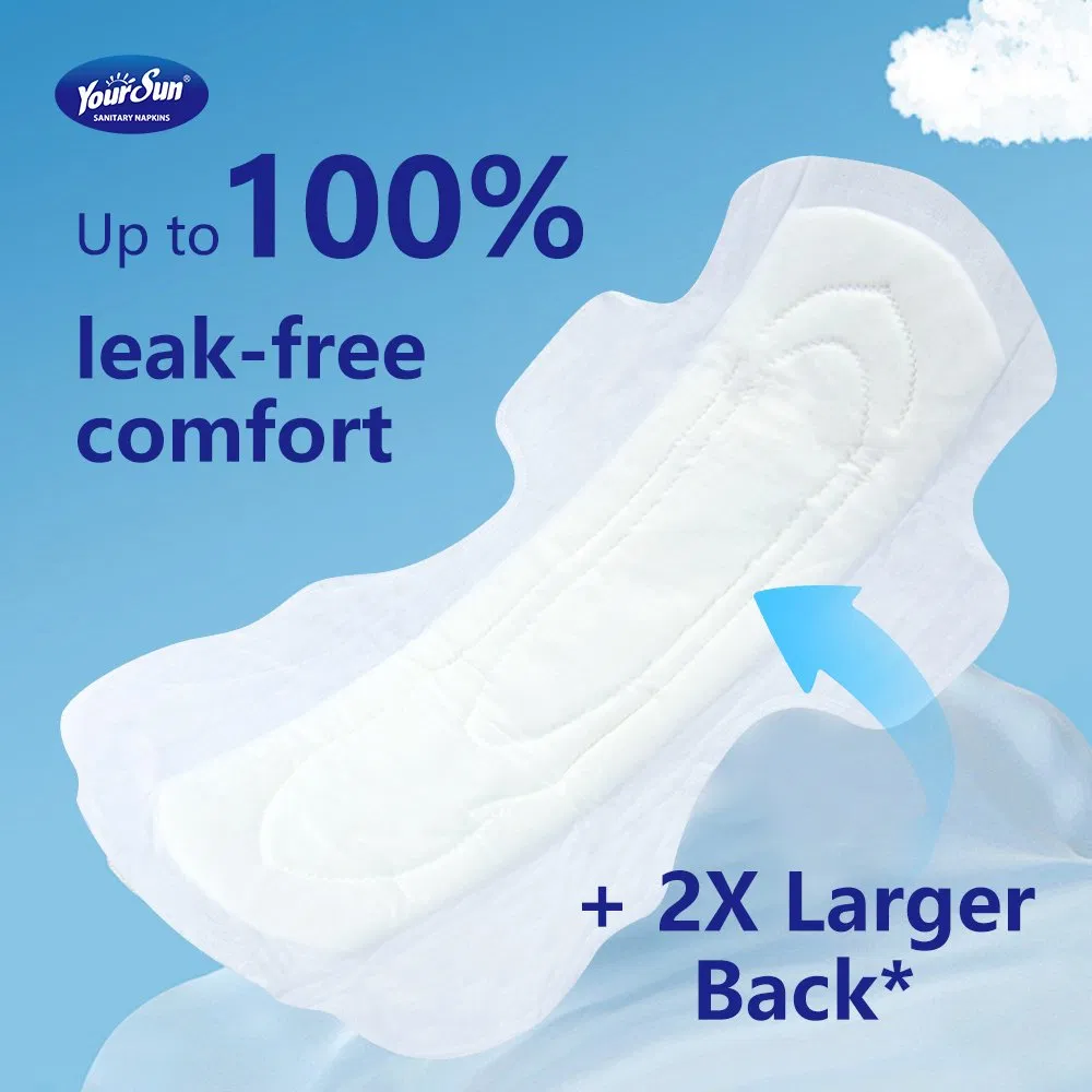 Disposable Feminine Sanitary Towels Menstrual Breathable Lady Pad