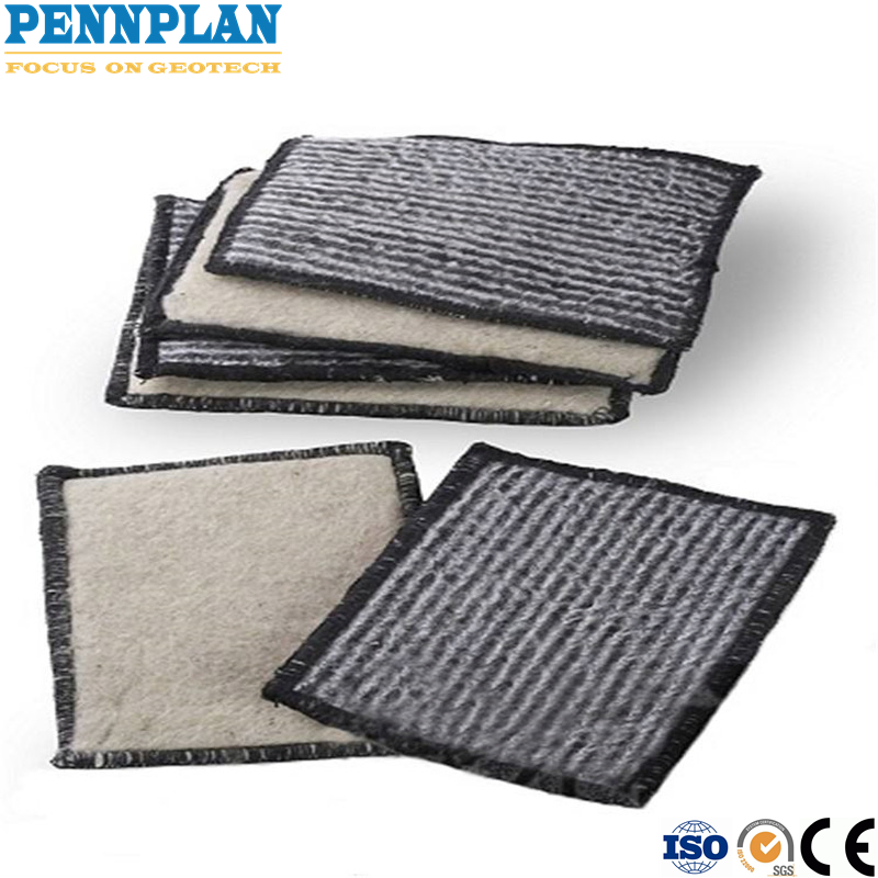 Bentonite Geotextile Waterproof Landfill System Geosynthetics Clay Layer Blanket