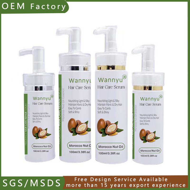 Good Quality Moisturizing Feature Anti Frizz Smoothing Hair Private Label Repair Hair Serum