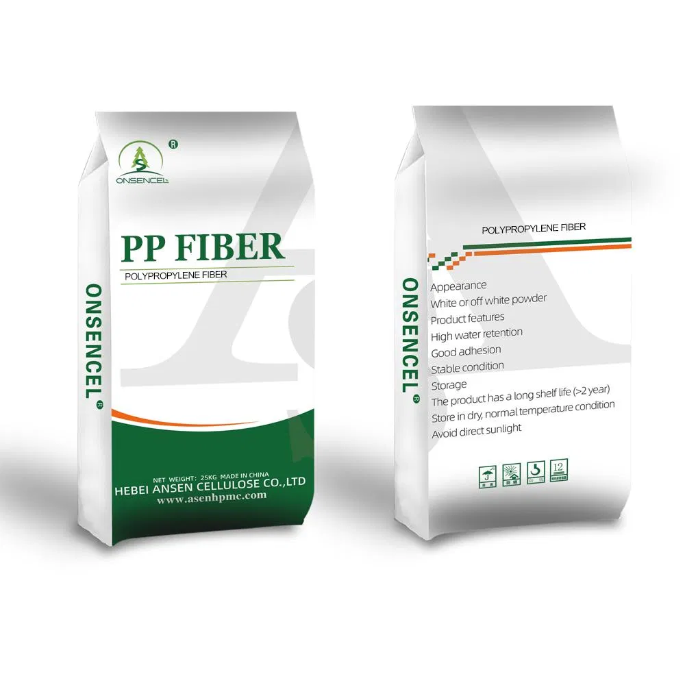 Polypropylene Fiber for Martor, Concrete Additive 3mm 6mm 9mm 12mm