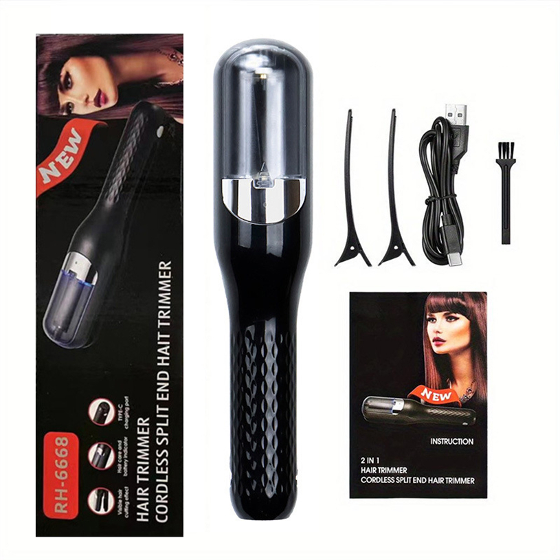 Electric Hair Breaker Clipper Portable Multifunctional Hair Split Ends Trimmer for Home