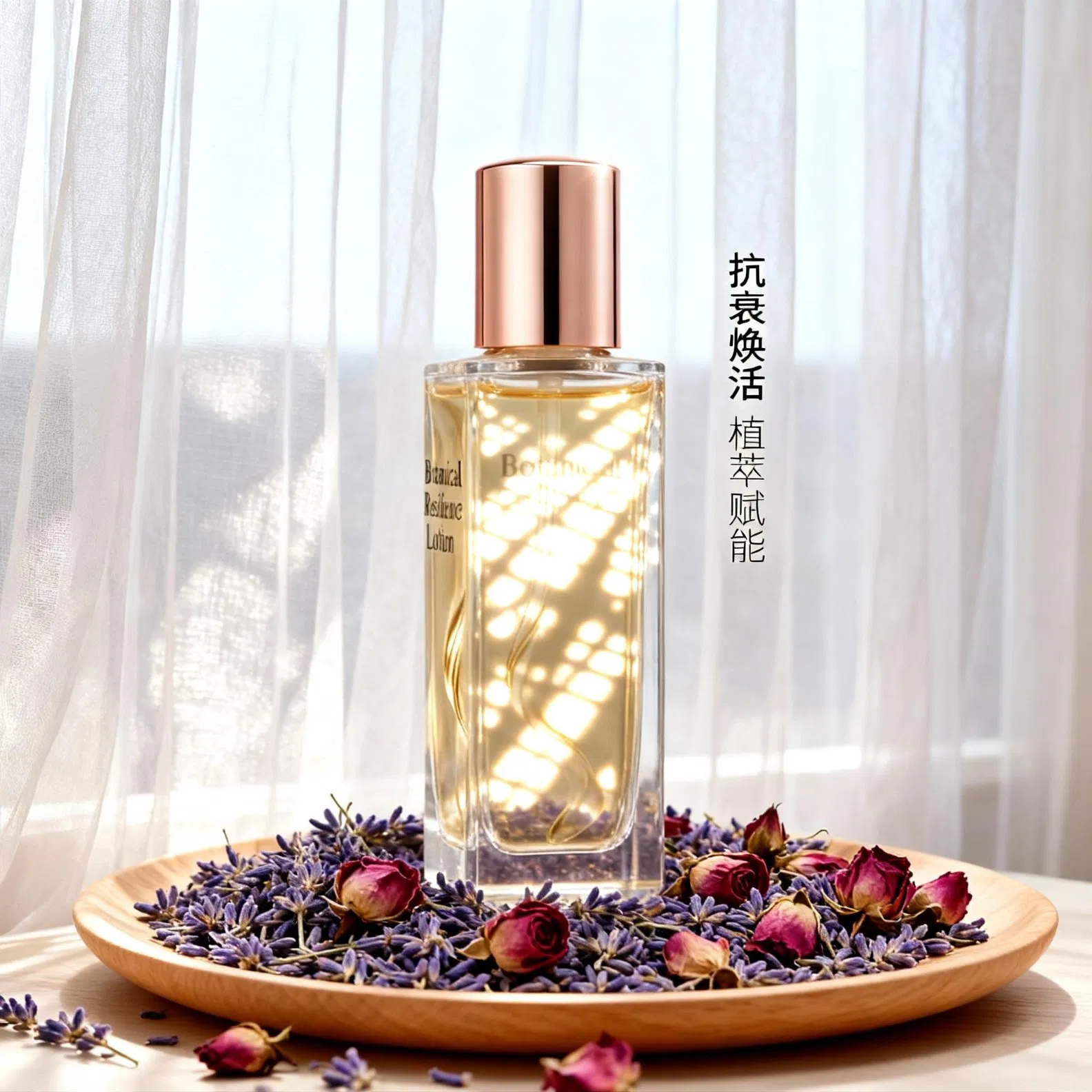 Herbal Rhodiola Brightening Face Lotion for Dull Skin Revitalization and Oxygenation Boost