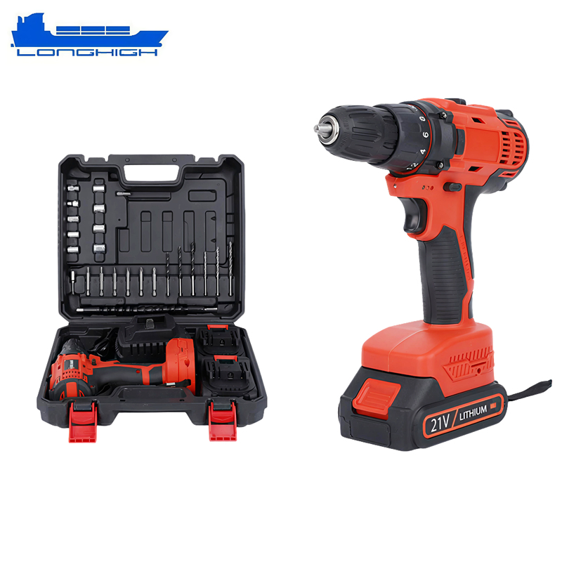 Аккумуляторная дрель-шуруповерт T-Rex LH-ED06, 21В