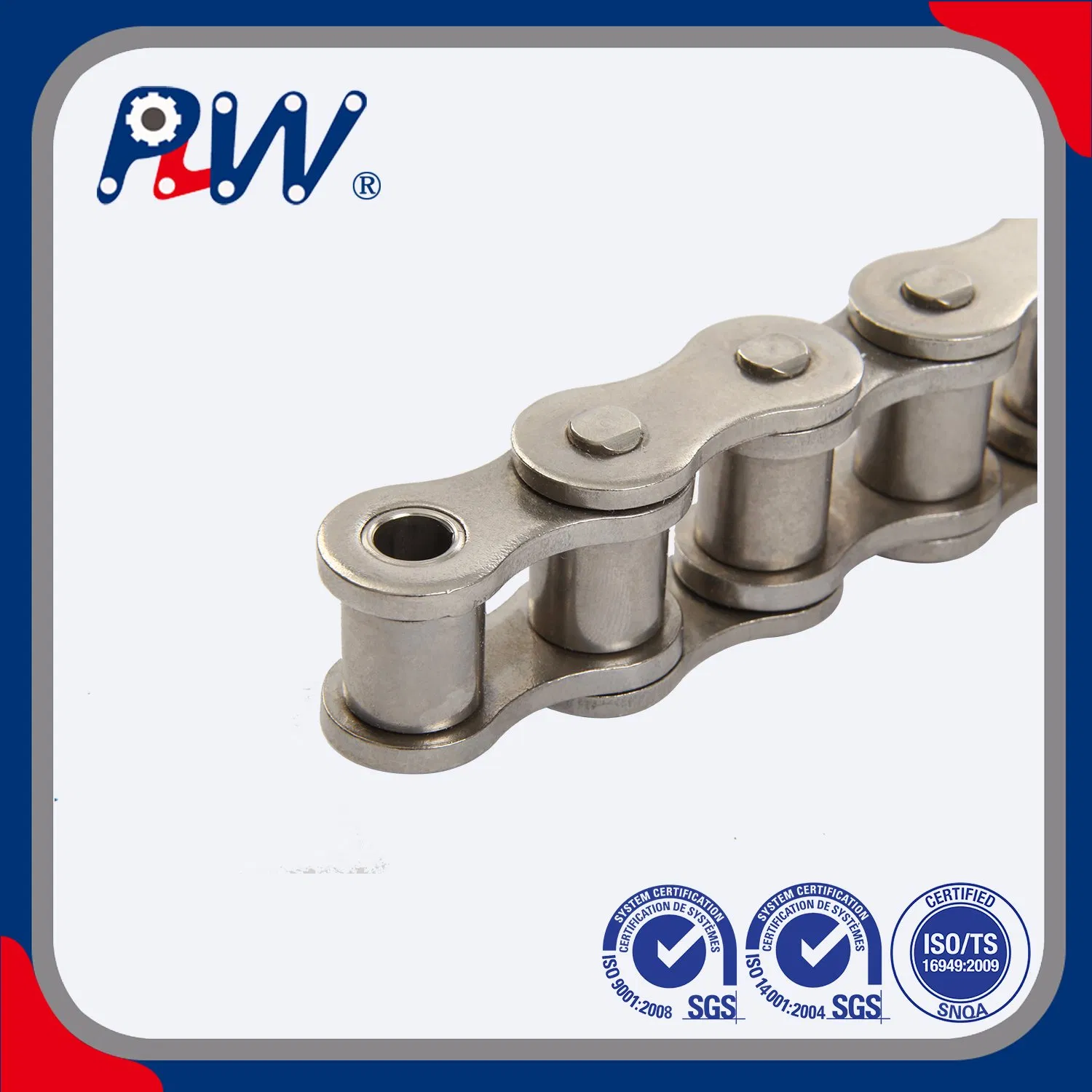 Motorcycle Part Sprocket Stainless Steel Agricultural Transmission Roller Conveyor Chain 50ss-1