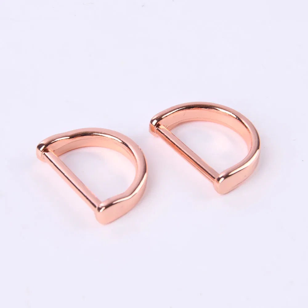 Fashion D Shape Ring Adjuster for Adjustable Ties and Belts