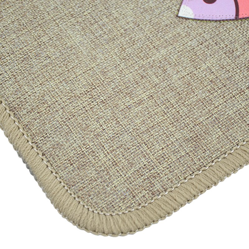 Premium Non-Slip Linen Fabric Mat for Ultimate Indoor Comfort