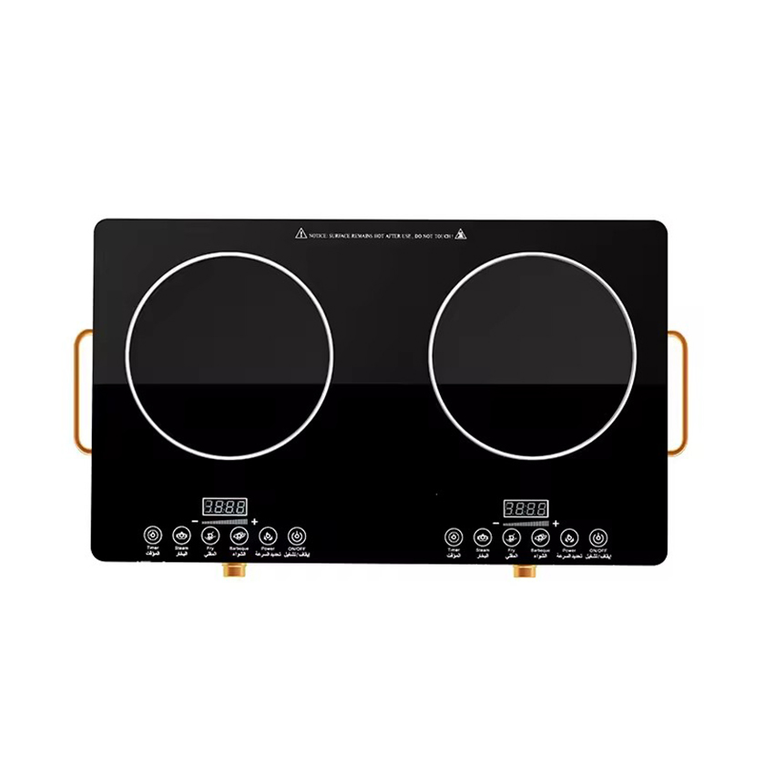 Double Burns Built-in Infrared Cooker, Sensor Black Ceramic 2 Burner Hob /Double Electric Hot Plate Cooker Price Touch Control