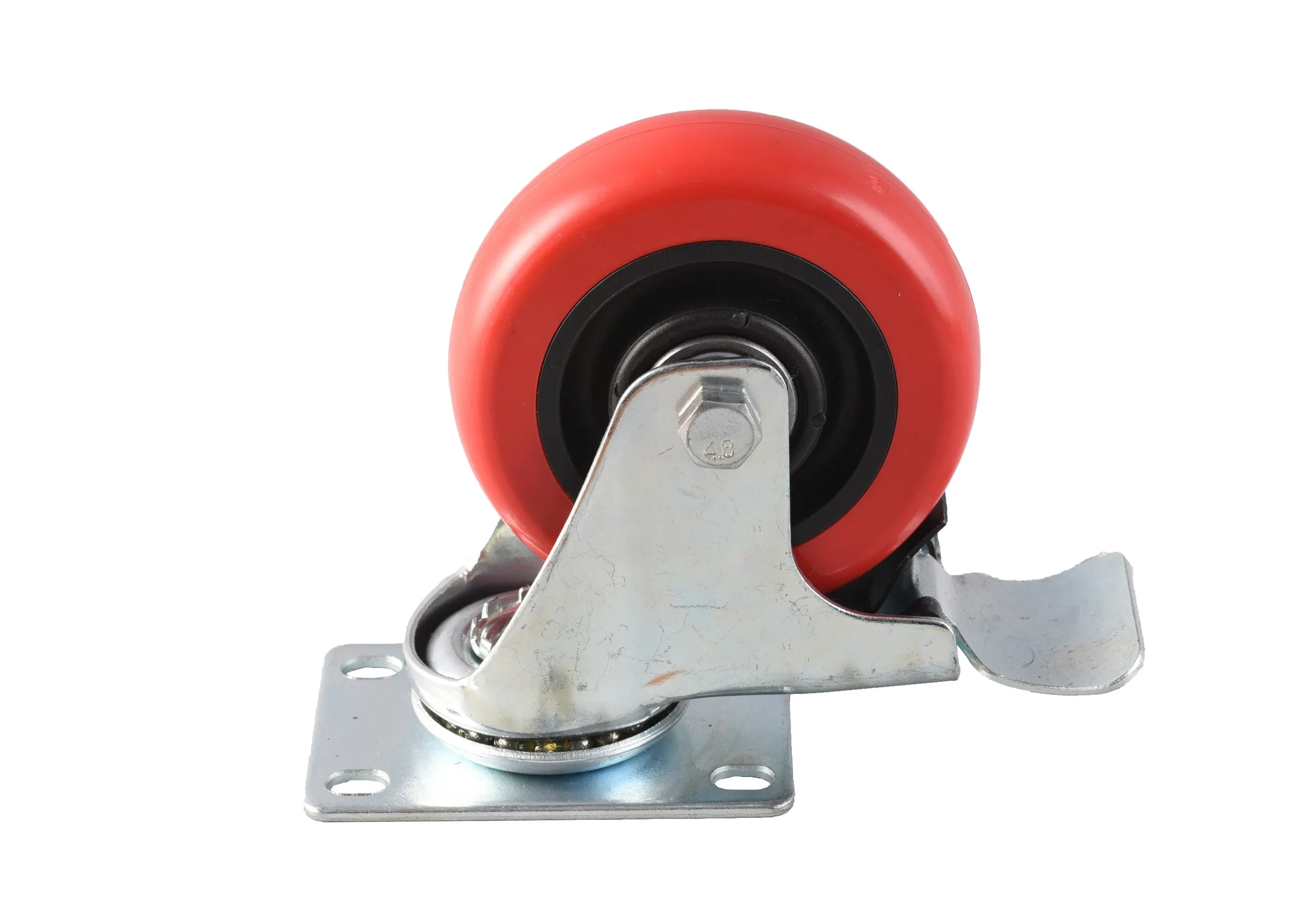 M10 Medium Duty Type Fixed/Swivel/Brake/Threaded Stem/Bolt Hole Tpye PVC Caster