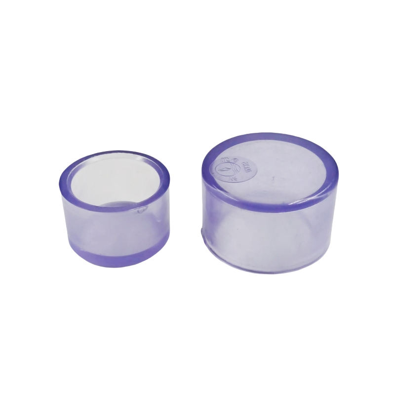 Transparent PVC Cap Fittings for Efficient Drainage Systems