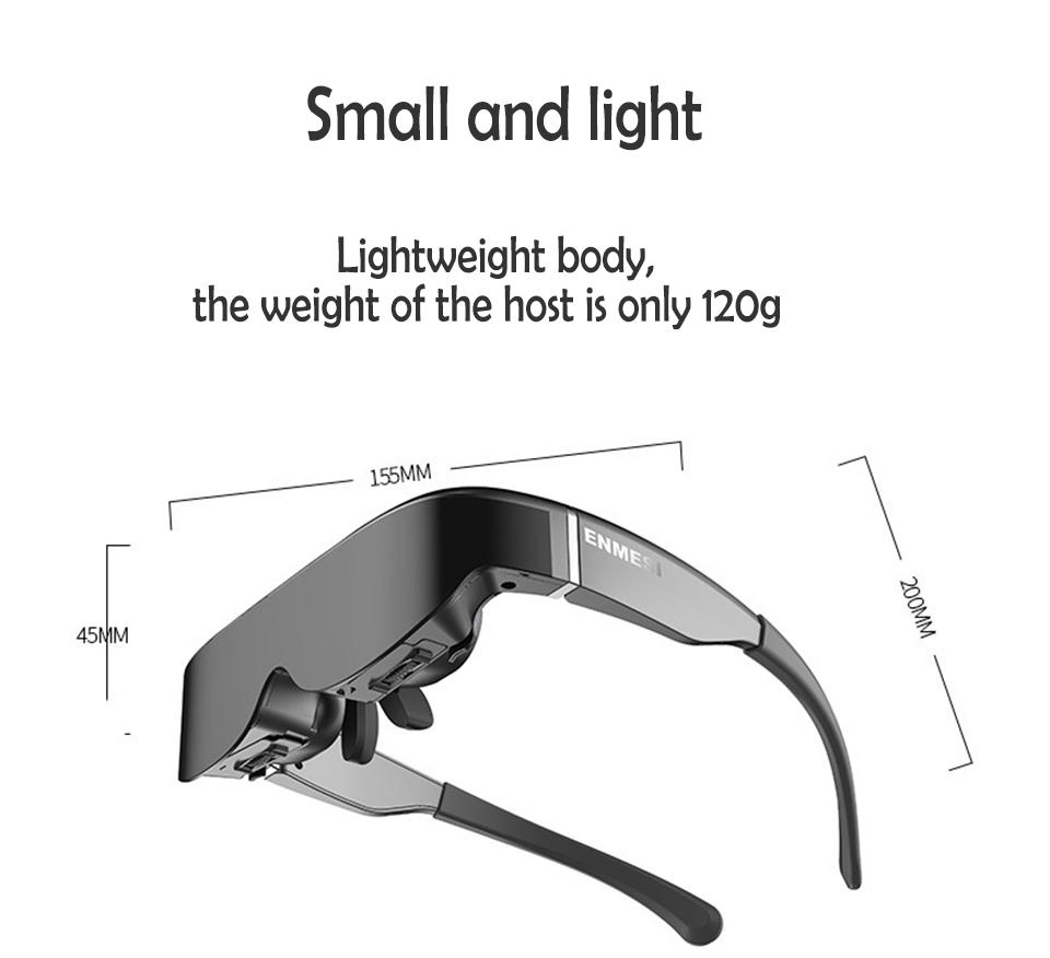 3D VR очки Amazon Hot E633 с OLED экраном для смартфона