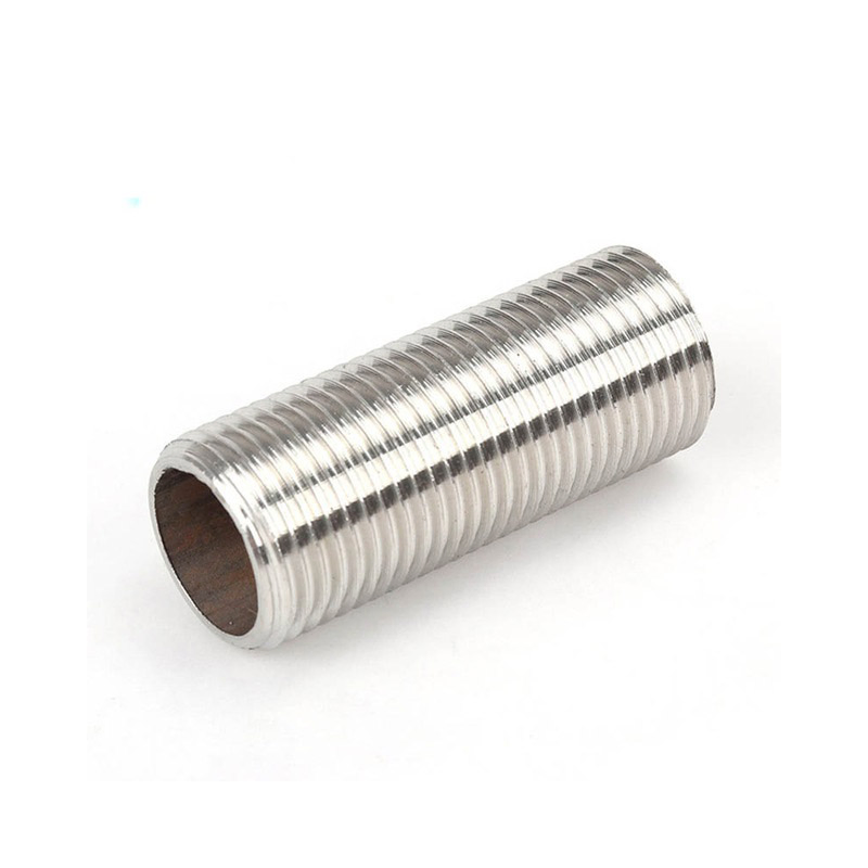 Stainless Steel Threaded Hex Hexagon Pipe Fitting Nipple