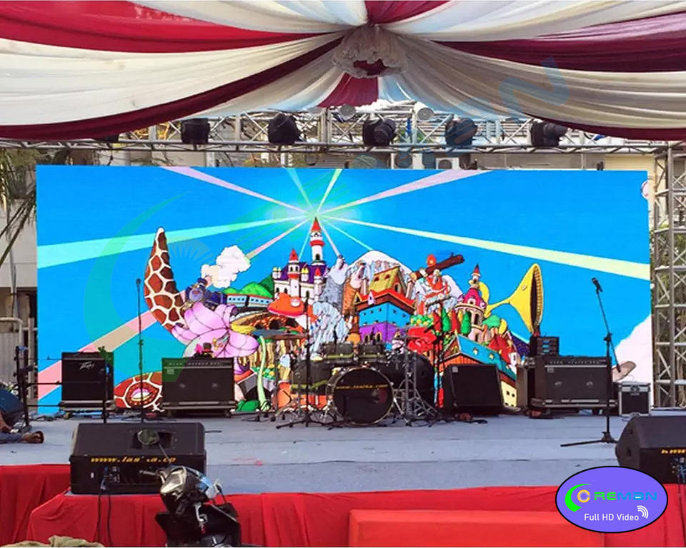 P2.604 P2.976 Full Color Outdoor Indoor Rental LED Display for Concert Exhibition