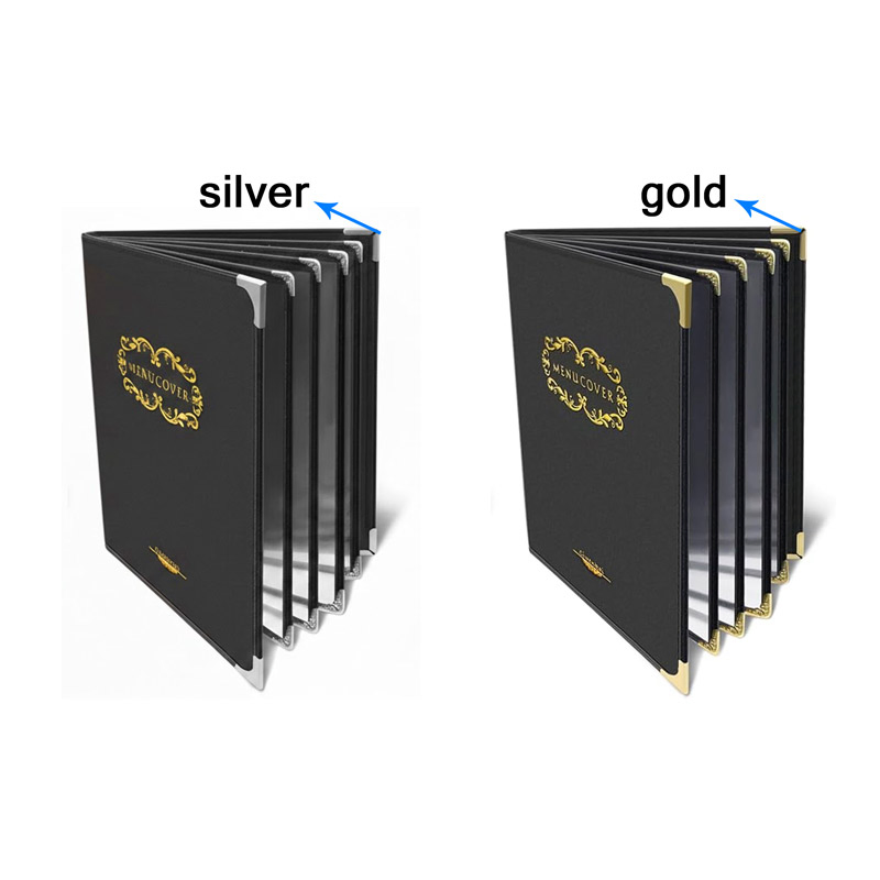 Custom Menu Covers for Restaurants, Durable Menu Cover for Menu Booklets