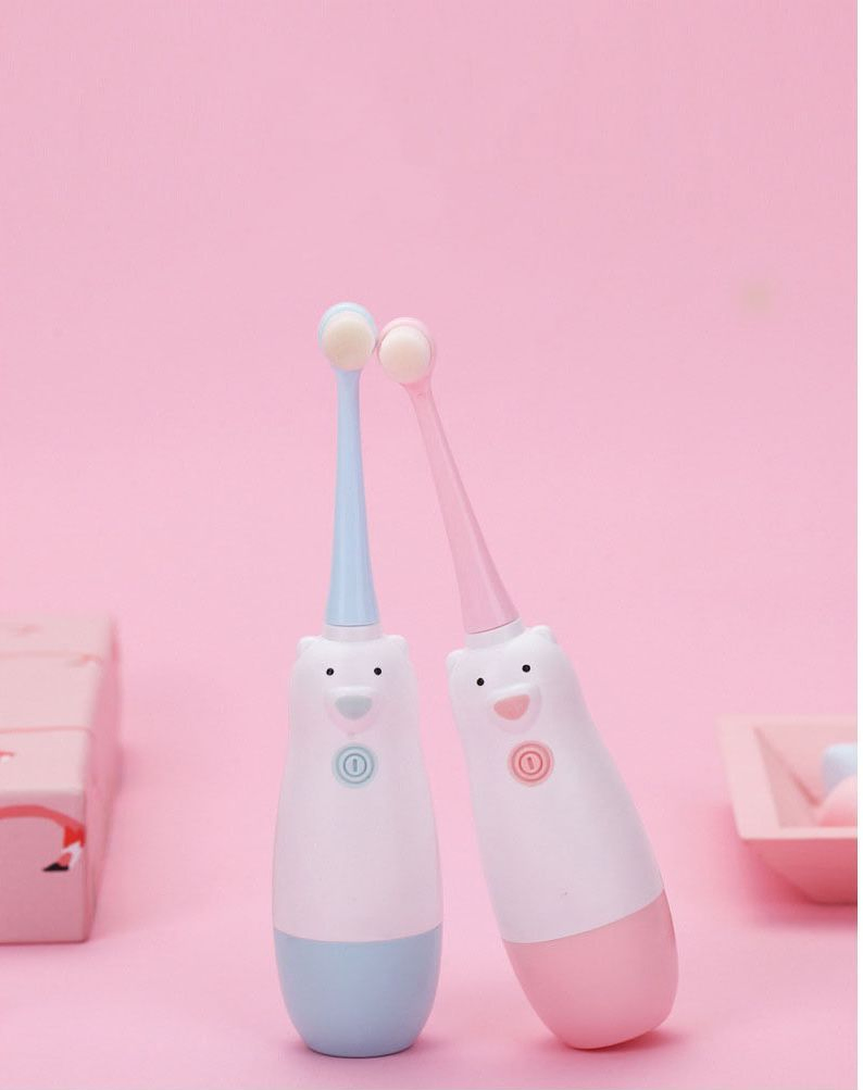 Hot Selling, Childlike, Colorful, Creative, Yellow Children's Electric Toothbrush