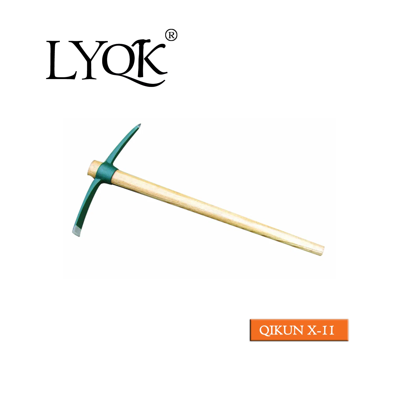 X-06 High Quality Rail Steel 65mn Agriculture Farm Garden Hardware Hand Tools Pick Head Mattock Pickaxe