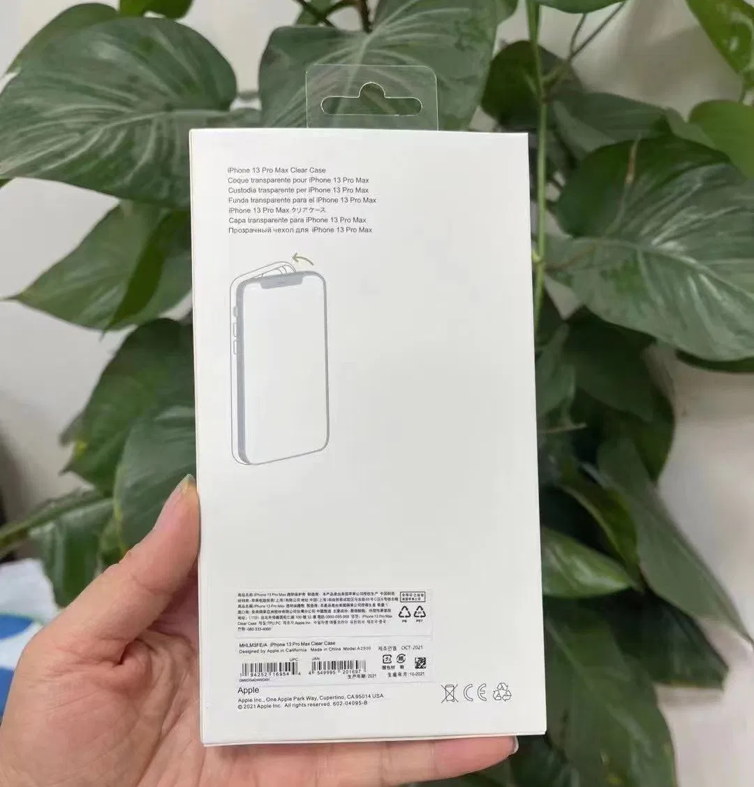 Прозрачный чехол MagSafe для iPhone 12/13