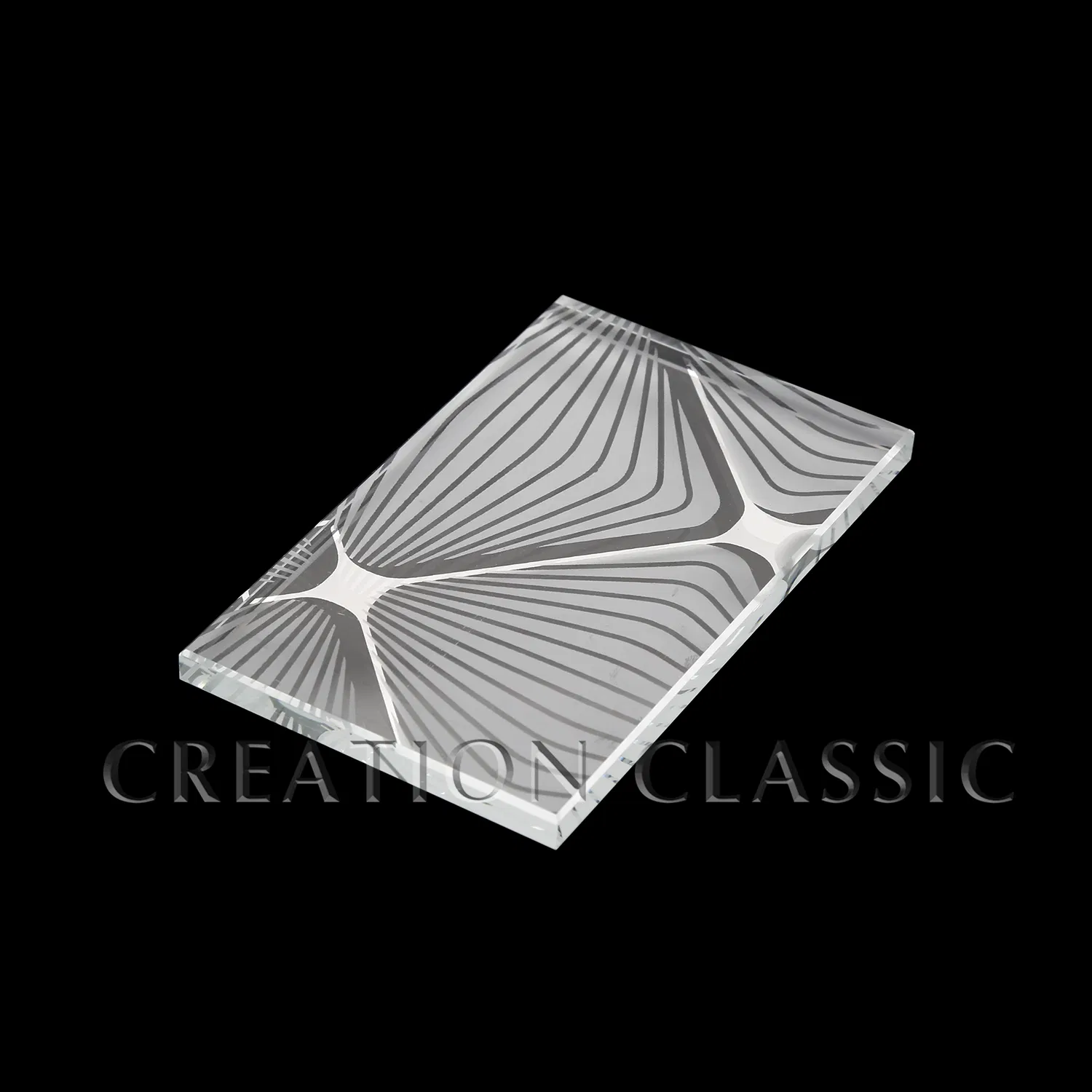 6mm Deep Acid-Etched Frosted Glass for Building Glass