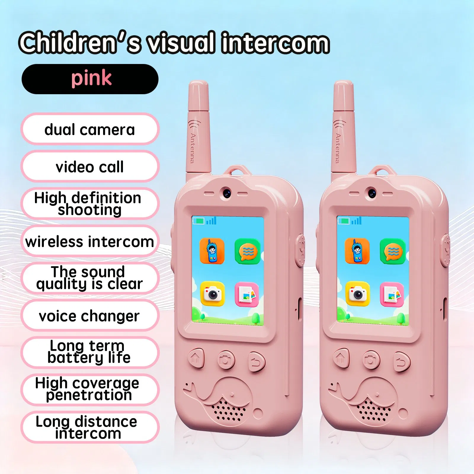 Детская видеорация JK500 с Wi-Fi