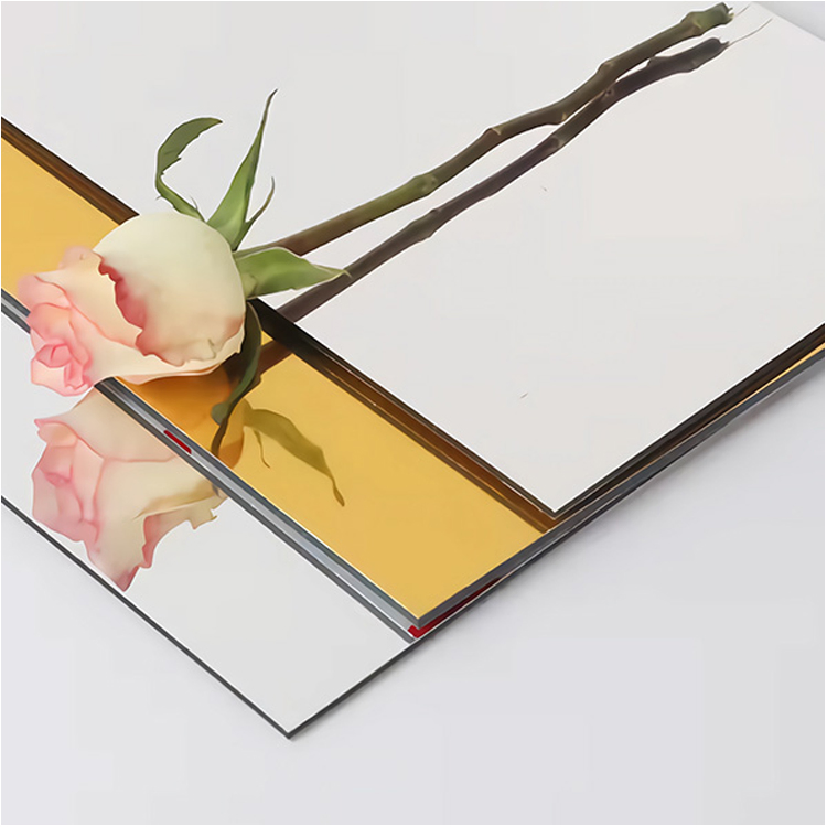 Construction Building Decorative Material Aluminum Composite Panel PVDF Wall Exterior Cladding 4mm ACP Sheet for Kitchen Cabinet Bathroom Door Sign Boards