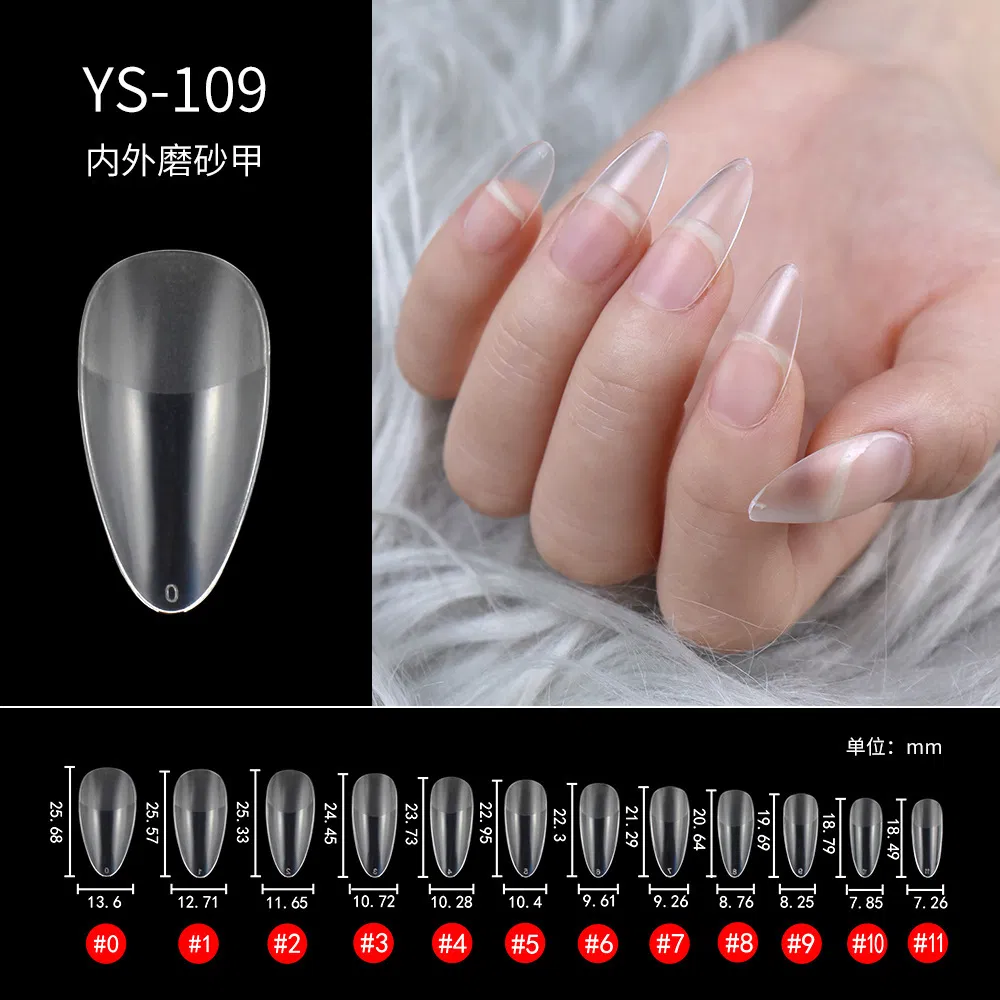 Soft Gel Full Cover Nail Tips for Soak off Nail Extensions