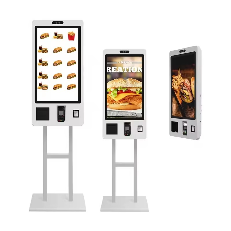 Automatic Touch Screen Self-Service Payment Kiosk Food Self Ordering Machine for Restaurant