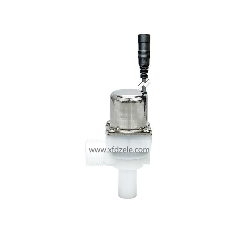Push Button Factory Automatic Toilet Flusher Sensor Urinal Flush Latching Solenoid Valve with Connector Set 6V DC
