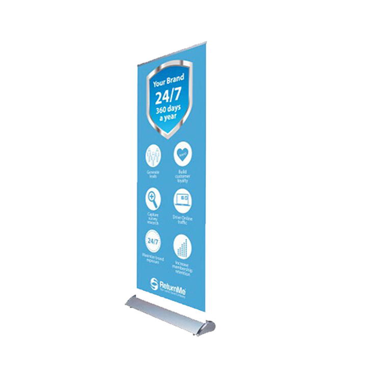 Lightweight Aluminium Roll-up Stand for Indoor and Outdoor Promotions